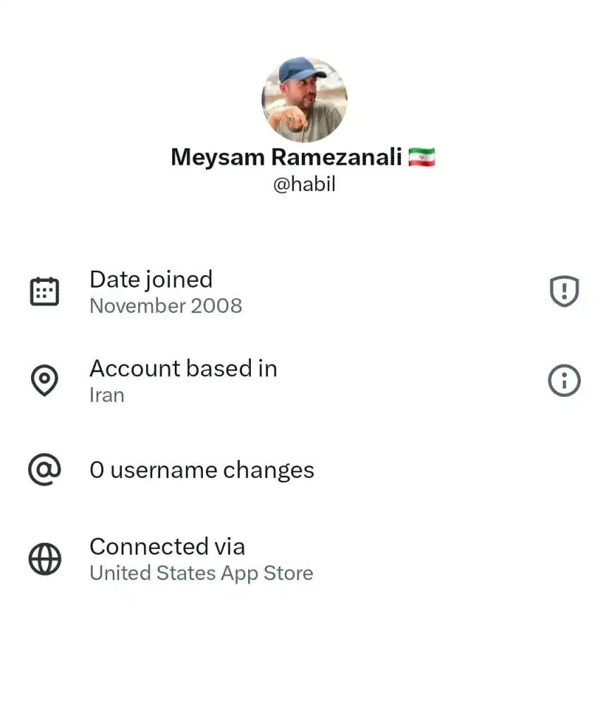 میثم رمضانعلی با ای دی ایکس Habil دارای خط سفید سیم کارت سفید لوکیشن گیت رانت اینترنت طبقاتی می باشد.