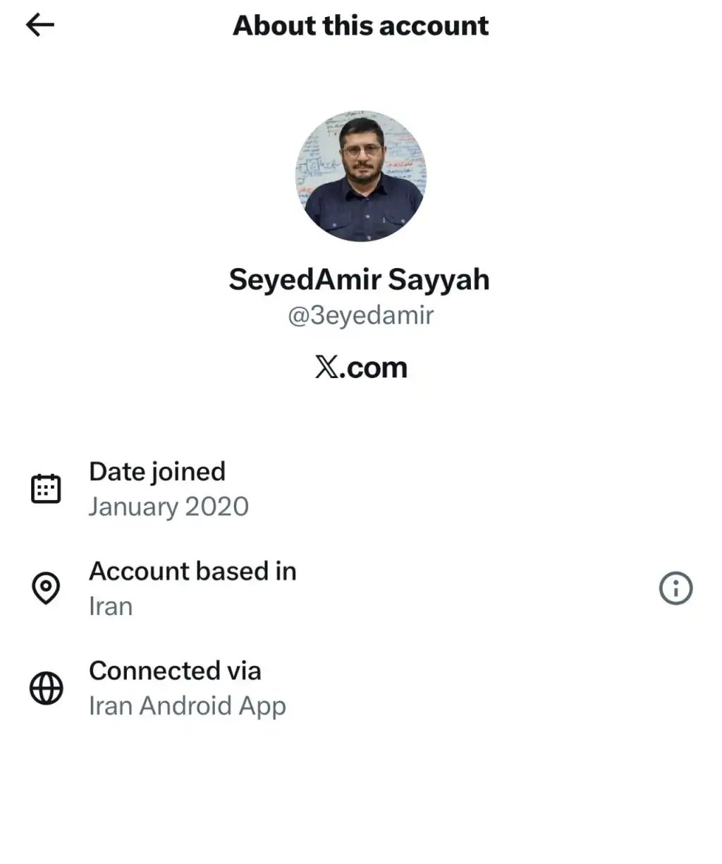 سید امیر سیاح با ای دی ایکس 3eyedamir دارای خط سفید سیم کارت سفید لوکیشن گیت رانت اینترنت طبقاتی می باشد.