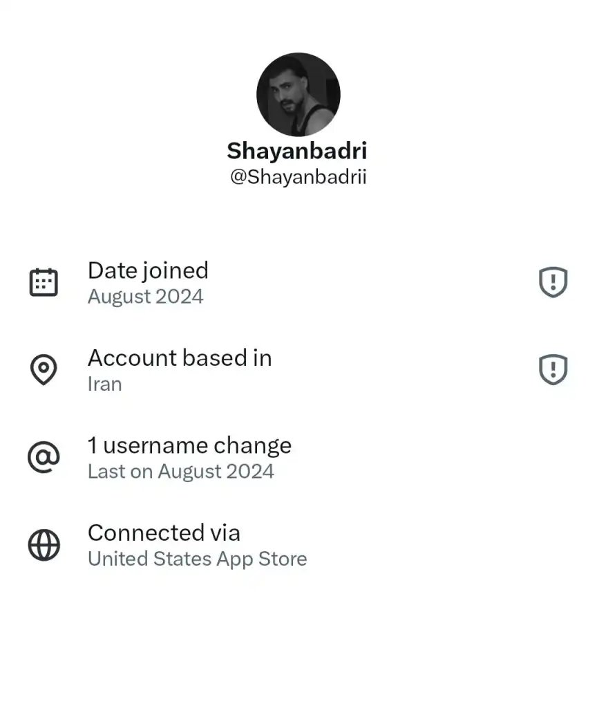 شایان بدری با ای دی ایکس Shayanbadrii دارای خط سفید سیم کارت سفید لوکیشن گیت رانت اینترنت طبقاتی می باشد.