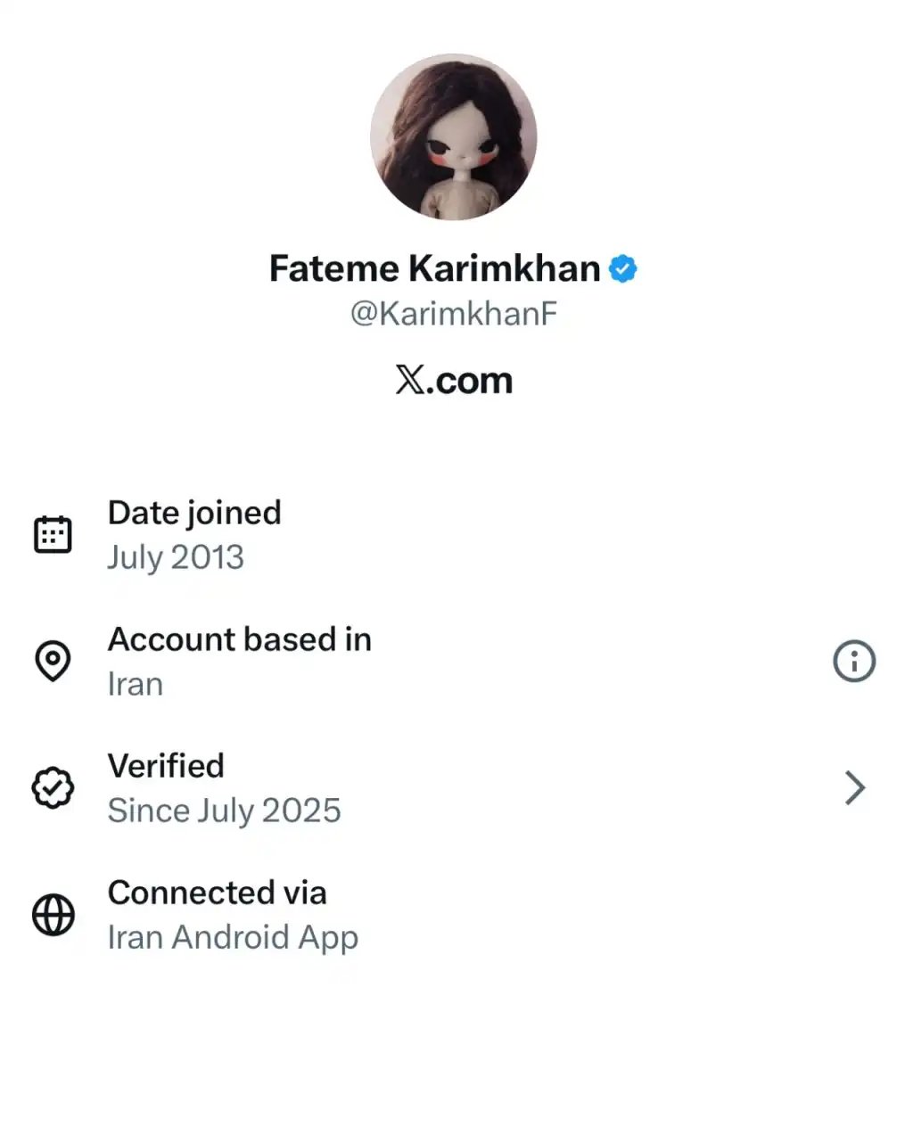 فاطمه کریمخان با ای دی ایکس KarimkhanF دارای خط سفید سیم کارت سفید لوکیشن گیت رانت اینترنت طبقاتی می باشد.