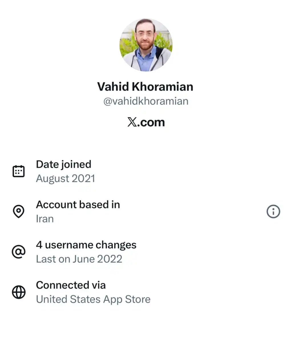 وحید خرمیان با ای دی ایکس vahidkhoramian دارای خط سفید سیم کارت سفید لوکیشن گیت رانت اینترنت طبقاتی می باشد.