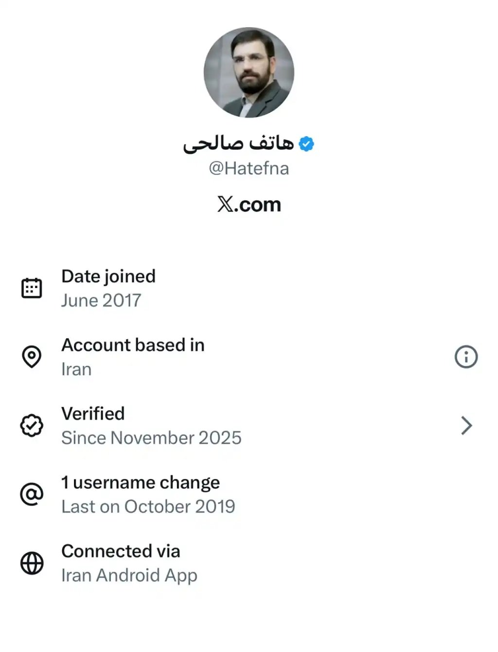 هاتف صالحی با ای دی ایکس Hatefna دارای خط سفید سیم کارت سفید لوکیشن گیت رانت اینترنت طبقاتی می باشد.